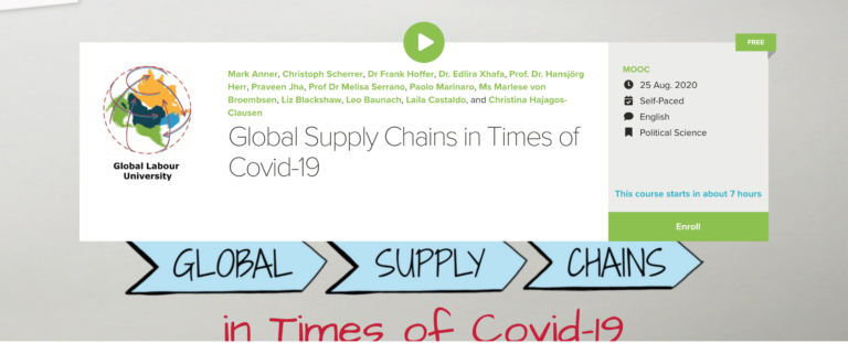 Global Supply Chains in Times of COVID-19