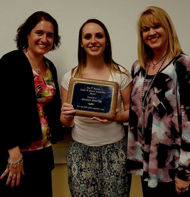 Congratulations to Meghan Stouter for winning the 2016 James Elliott Award