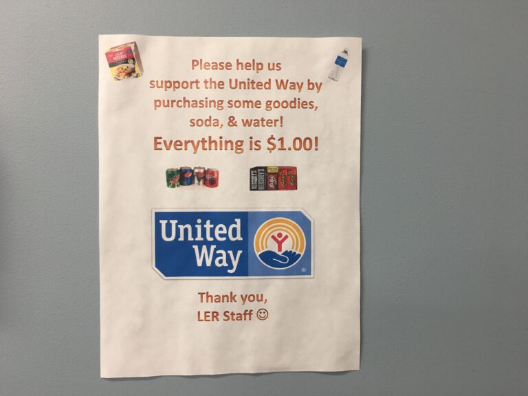 School of LER Raises Money for United Way