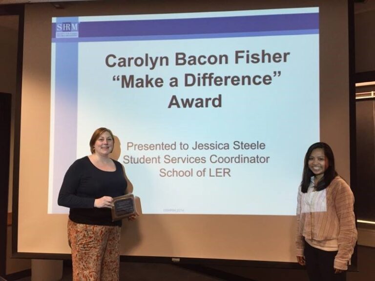 SHRM awards staff and students with year-end honors