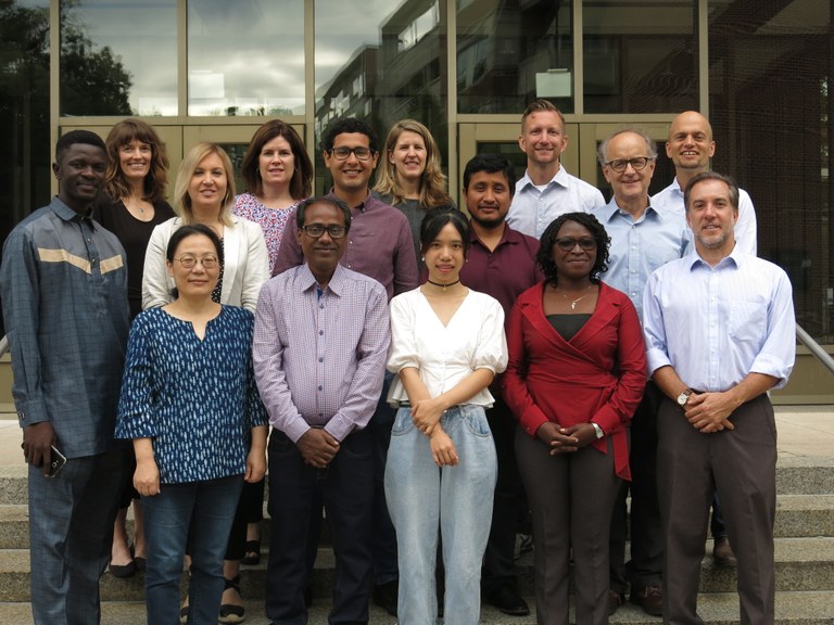 MPS Students in Labor and Global Workers' Rights with Center Faculty on August 23