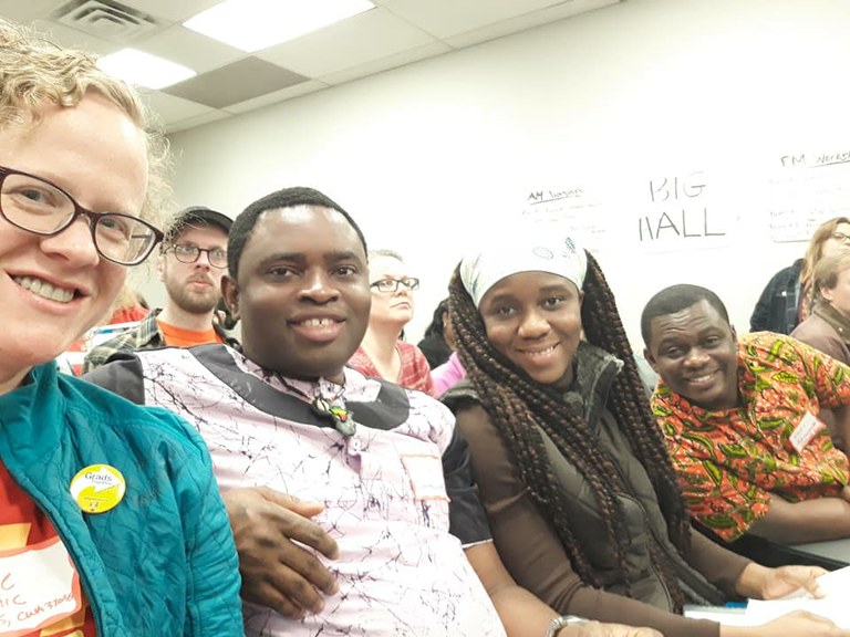 LGWR Students (from left) Allison Petonic