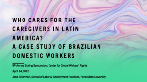 Who Cares For The Caregivers in Latin America? Presentation Cover