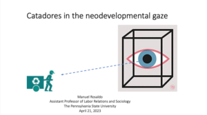 Catadores in the neodevelopmental gaze Presentation Cover