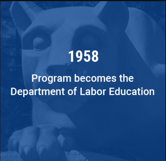 Program becomes the Department of Labor Education