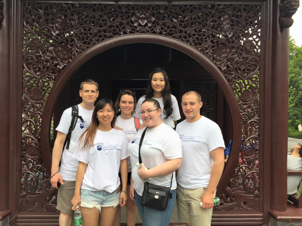 LER Students learn about HR in China first-hand through May study tour