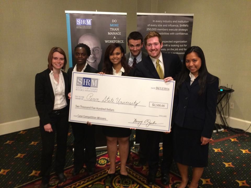 Penn State LER/SHRM Chapter Wins Northeast Case Competition!
